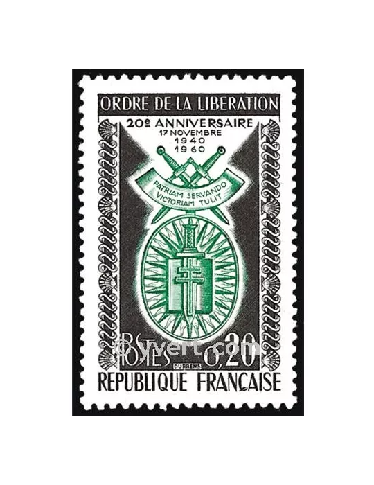 n° 1272 - Timbre France Poste