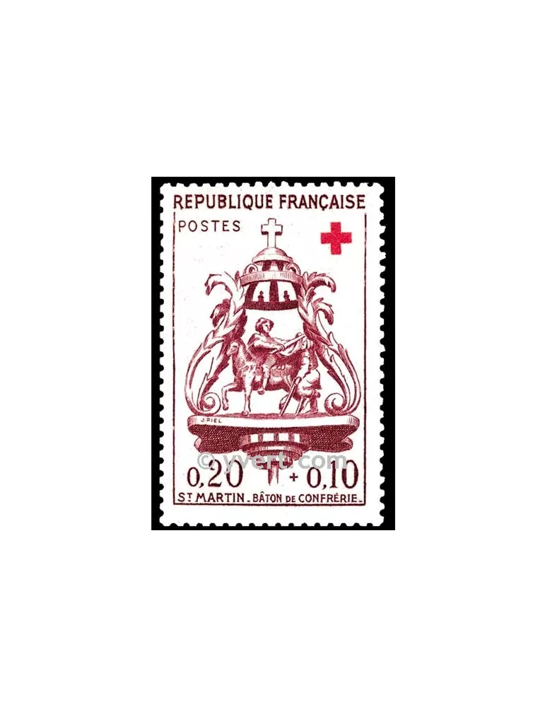 n° 1278 - Timbre France Poste