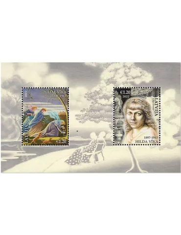 n° 50 - Timbre LETTONIE Blocs et feuillets