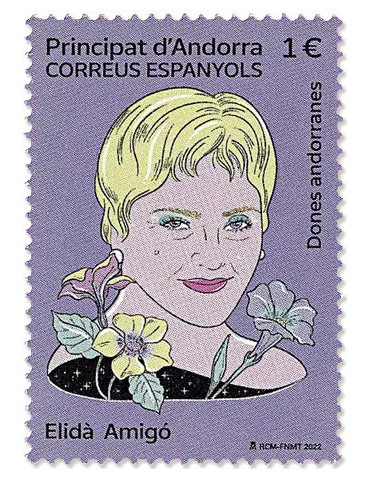 n° 520 - Timbre ANDORRE ESPAGNOL Poste