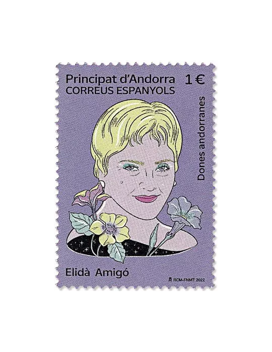 n° 520 - Timbre ANDORRE ESPAGNOL Poste