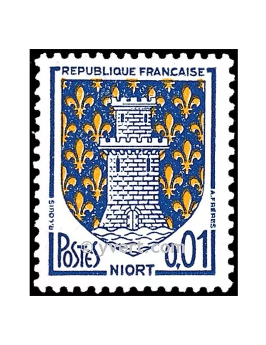 n° 1351A - Timbre France Poste
