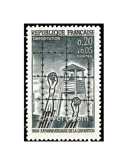 n° 1407 - Timbre France Poste