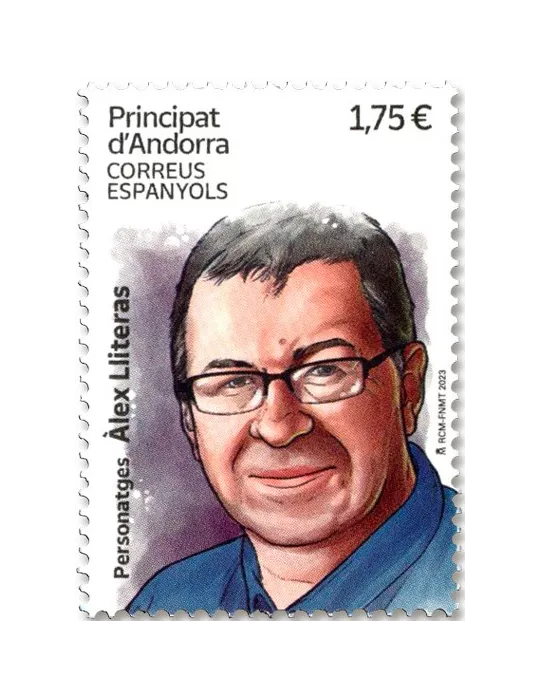 n° 534 - Timbre ANDORRE ESPAGNOL Poste