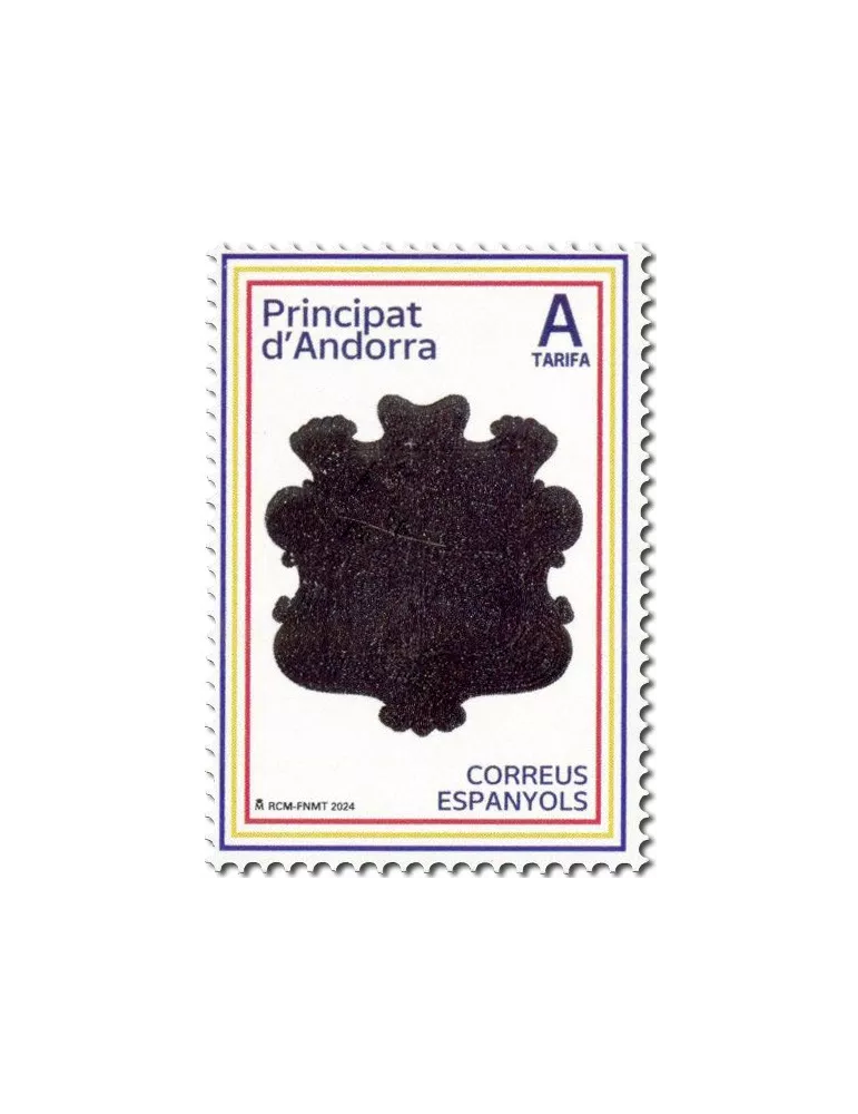n° 540 - Timbre ANDORRE ESPAGNOL Poste
