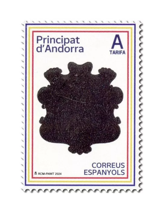 n° 540 - Timbre ANDORRE ESPAGNOL Poste