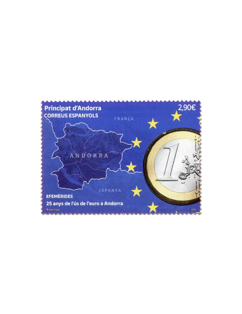 n° 547 - Timbre ANDORRE ESPAGNOL Poste
