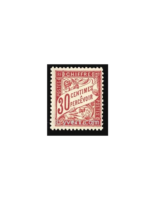 n° 33 - Timbre France Taxe