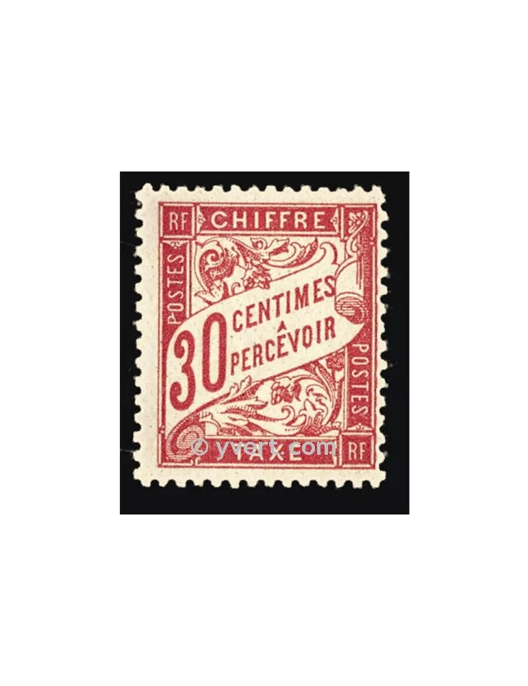 n° 33 - Timbre France Taxe