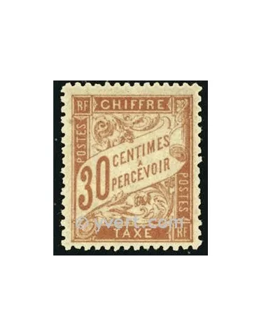 n° 34 - Timbre France Taxe