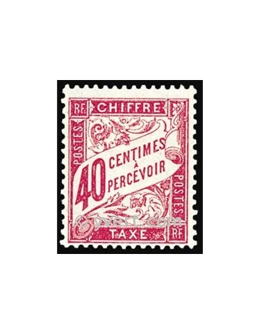n° 35 - Timbre France Taxe