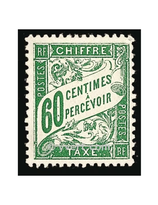 n° 38 - Timbre France Taxe