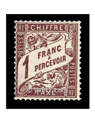 n° 40A - Timbre France Taxe 2