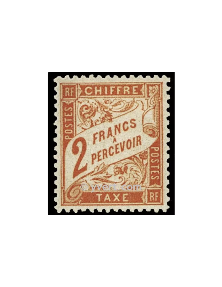 n° 41 - Timbre France Taxe