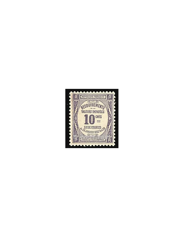 n° 44 - Timbre France Taxe