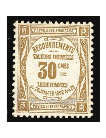 n° 46 - Timbre France Taxe 2
