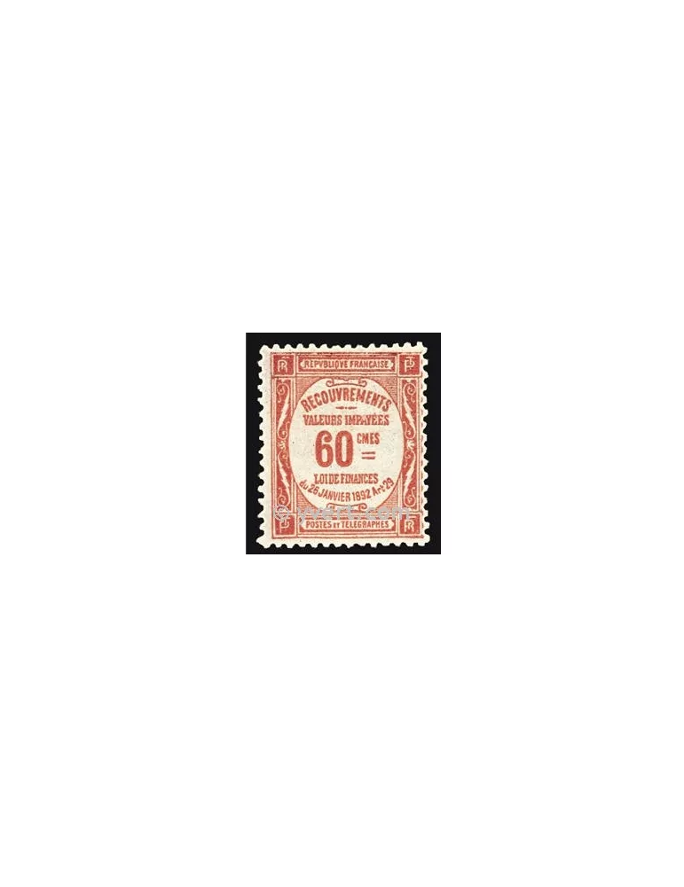 n° 48 - Timbre France Taxe