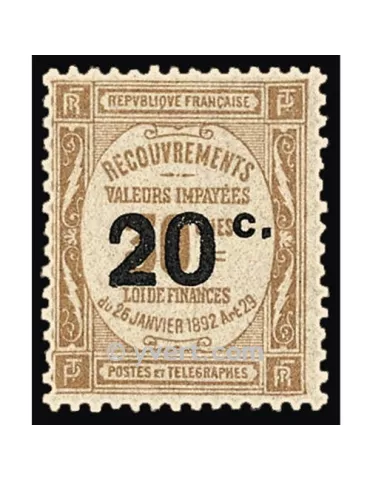 n° 49 - Timbre France Taxe 2