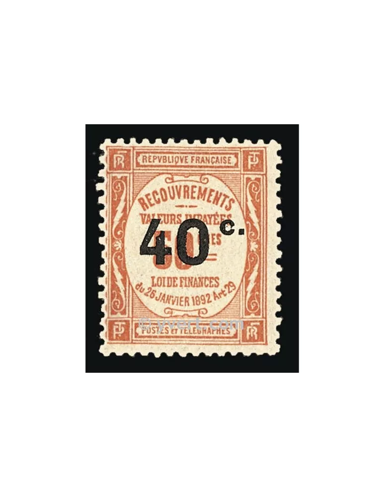 n° 50 - Timbre France Taxe