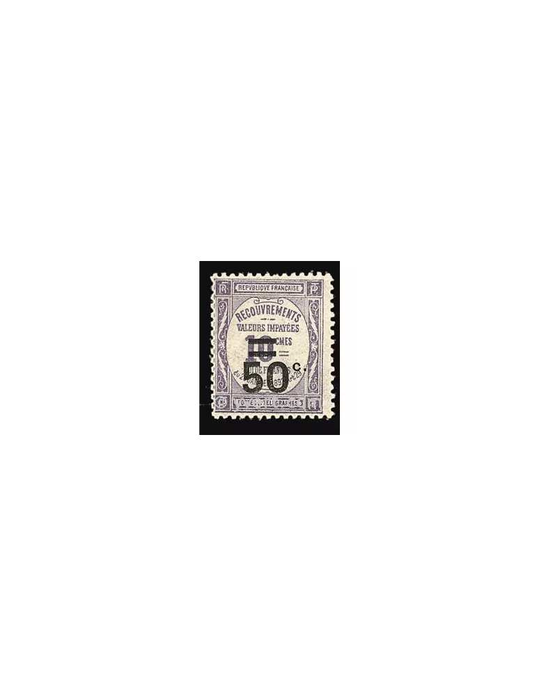 n° 51 - Timbre France Taxe