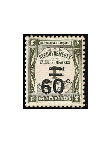 n° 52 - Timbre France Taxe
