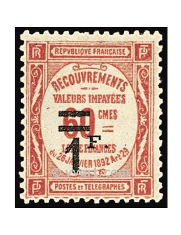 n° 53 - Timbre France Taxe 2