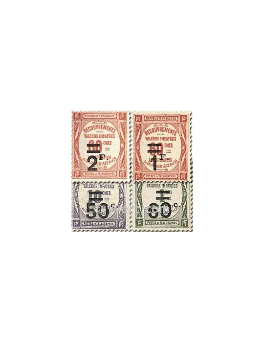 n° 51/54 - Timbre France Taxe