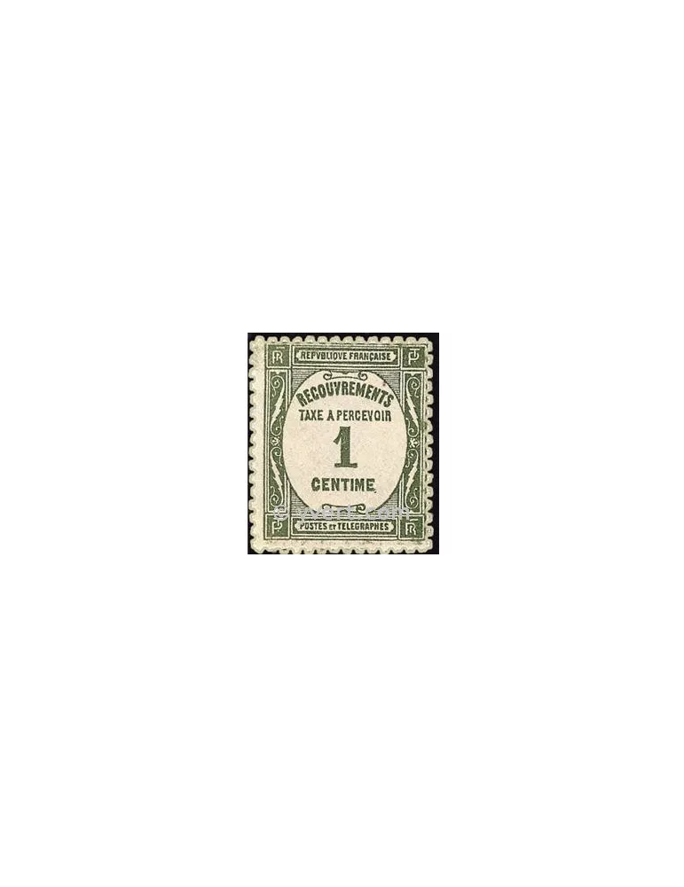 n° 55 - Timbre France Taxe