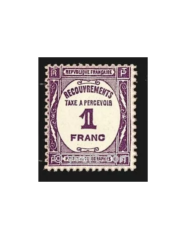 n° 59 - Timbre France Taxe