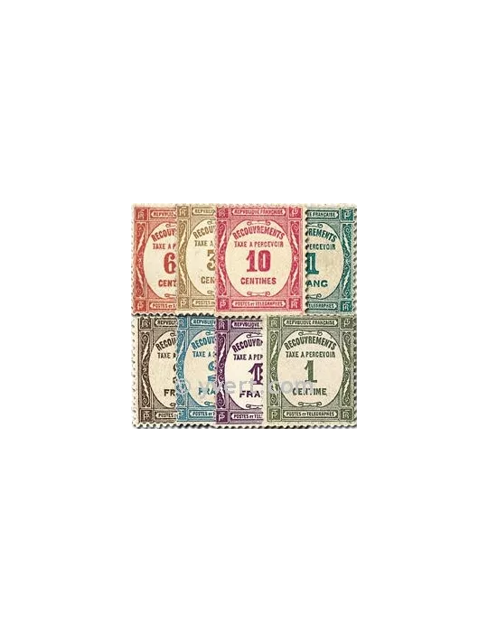 n° 55/62 - Timbre France Taxe
