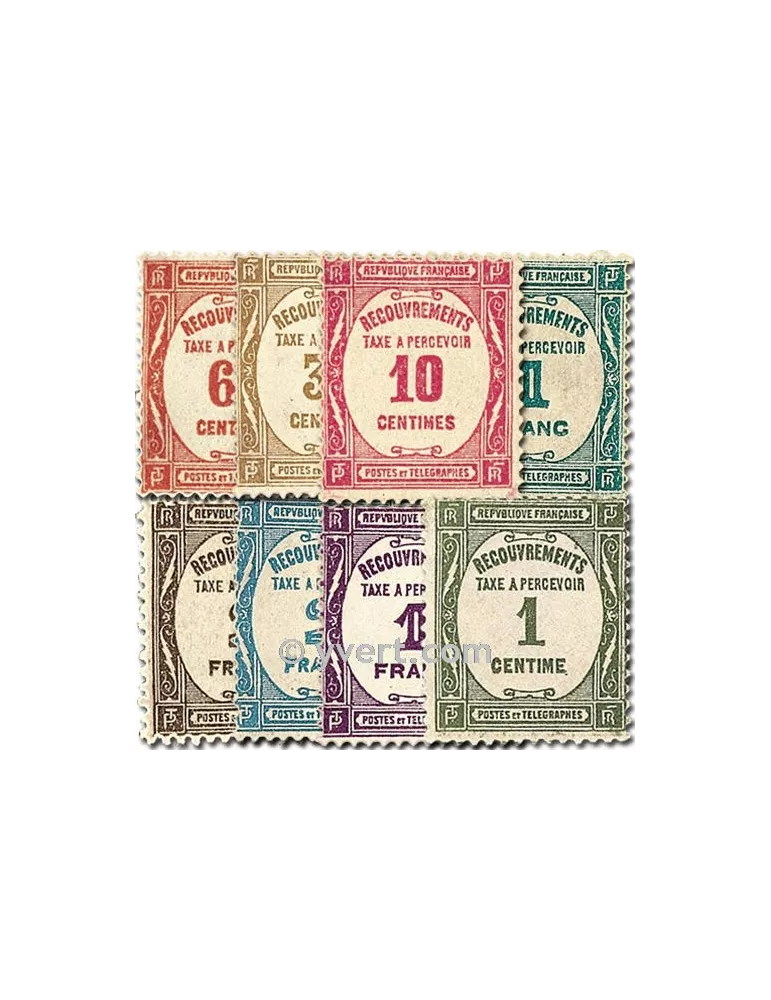 n° 55/62 - Timbre France Taxe