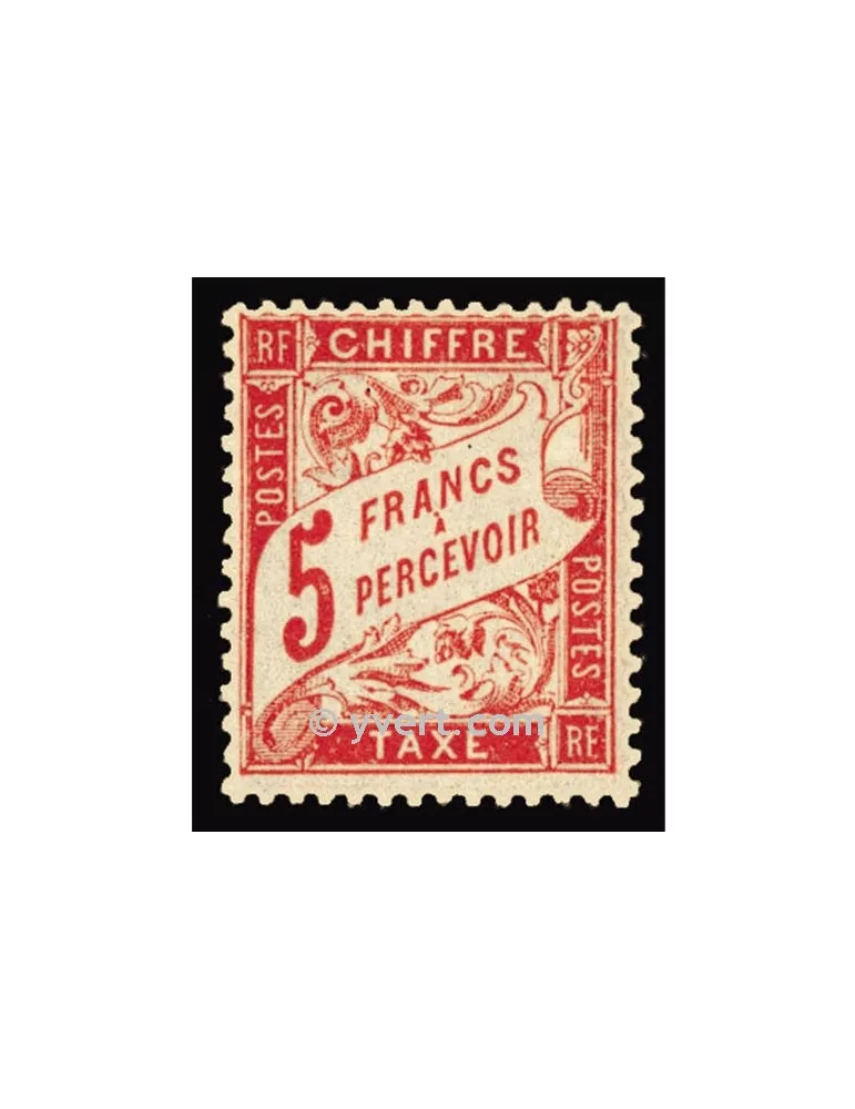 n° 66 - Timbre France Taxe