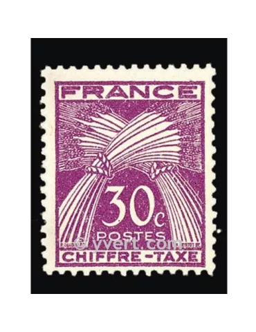 n° 68 - Timbre France Taxe 2
