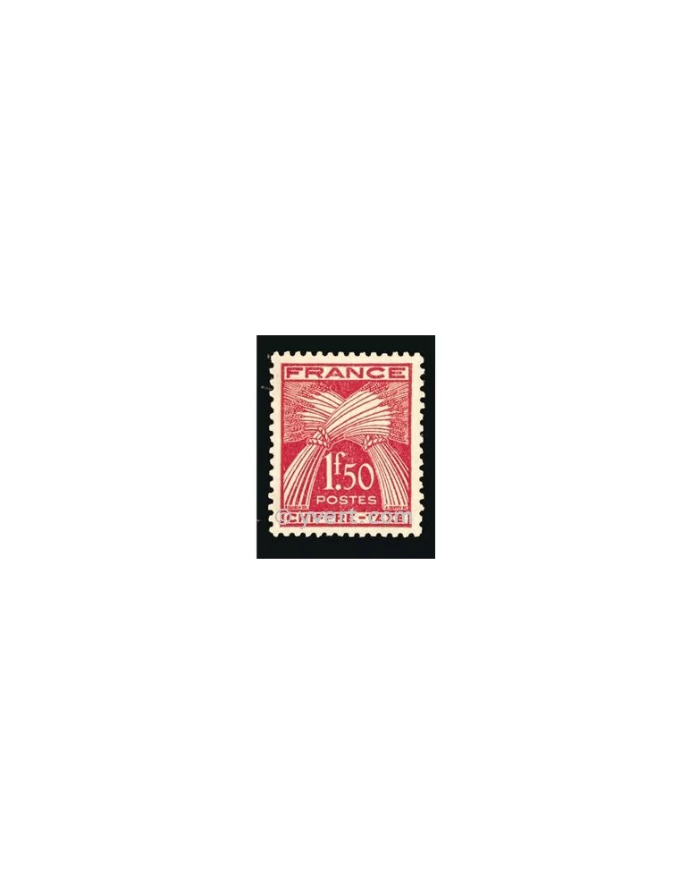 n° 71 - Timbre France Taxe