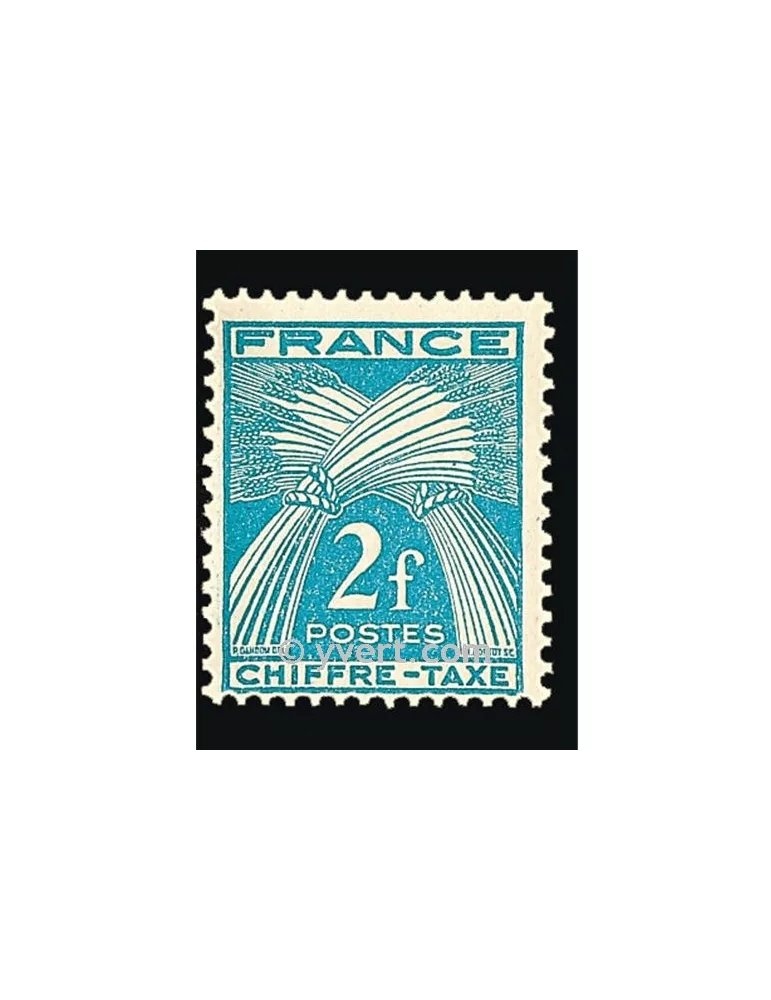 n° 72 - Timbre France Taxe
