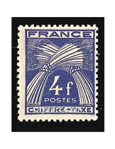 n° 74 - Timbre France Taxe 2