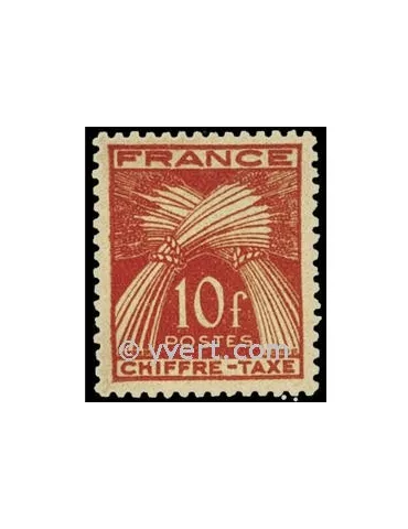 n° 76 - Timbre France Taxe