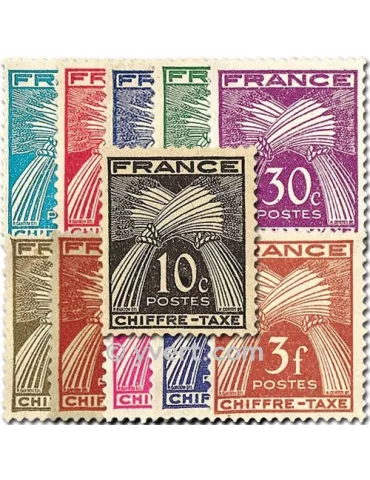 n° 67/77 - Timbre France Taxe 2