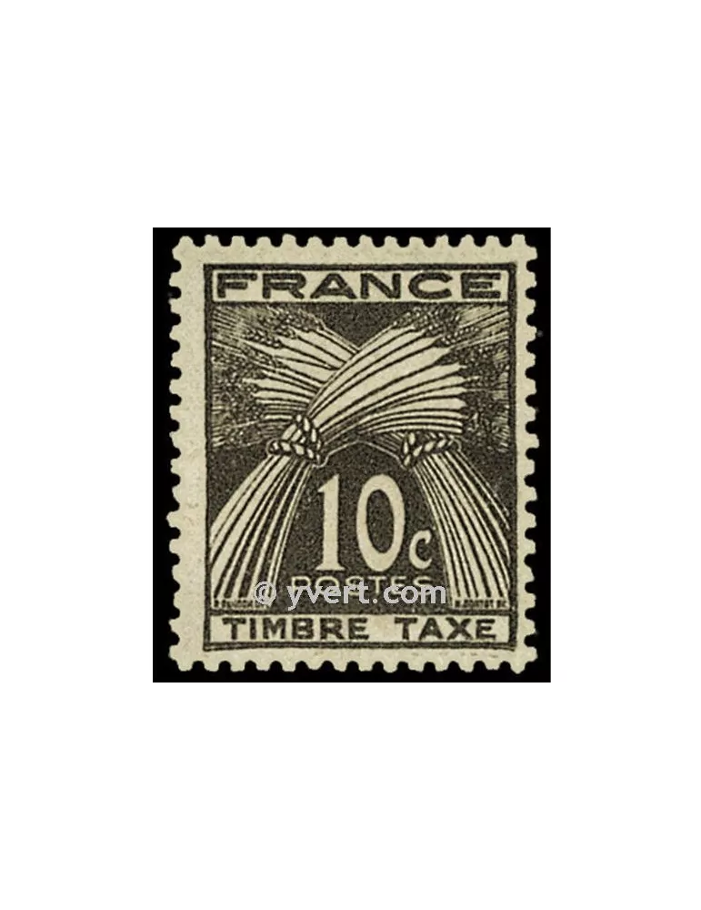 n° 78 - Timbre France Taxe
