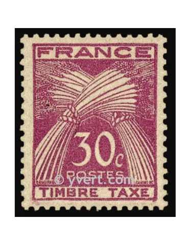 n° 79 - Timbre France Taxe 2