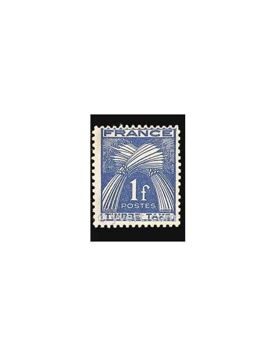 n° 81 - Timbre France Taxe