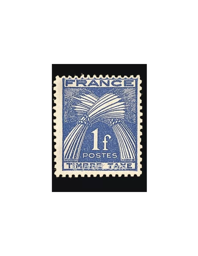 n° 81 - Timbre France Taxe