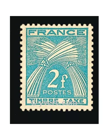 n° 82 - Timbre France Taxe 2