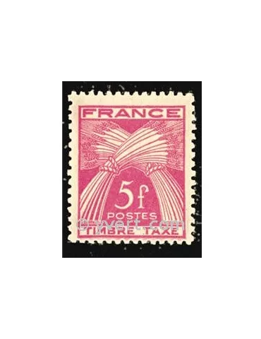 n° 85 - Timbre France Taxe
