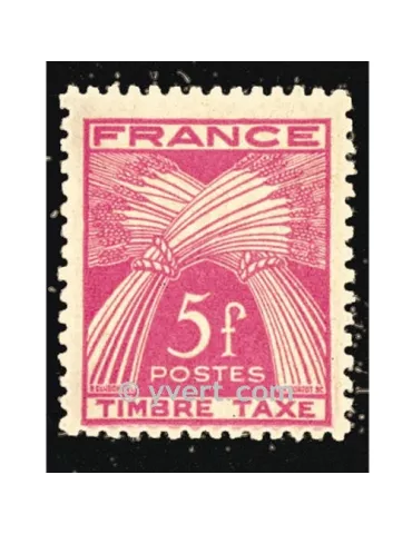 n° 85 - Timbre France Taxe 2