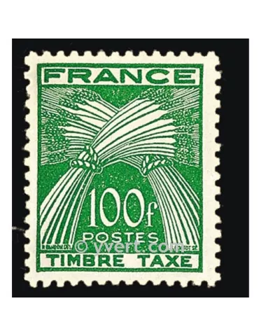n° 89 - Timbre France Taxe 2