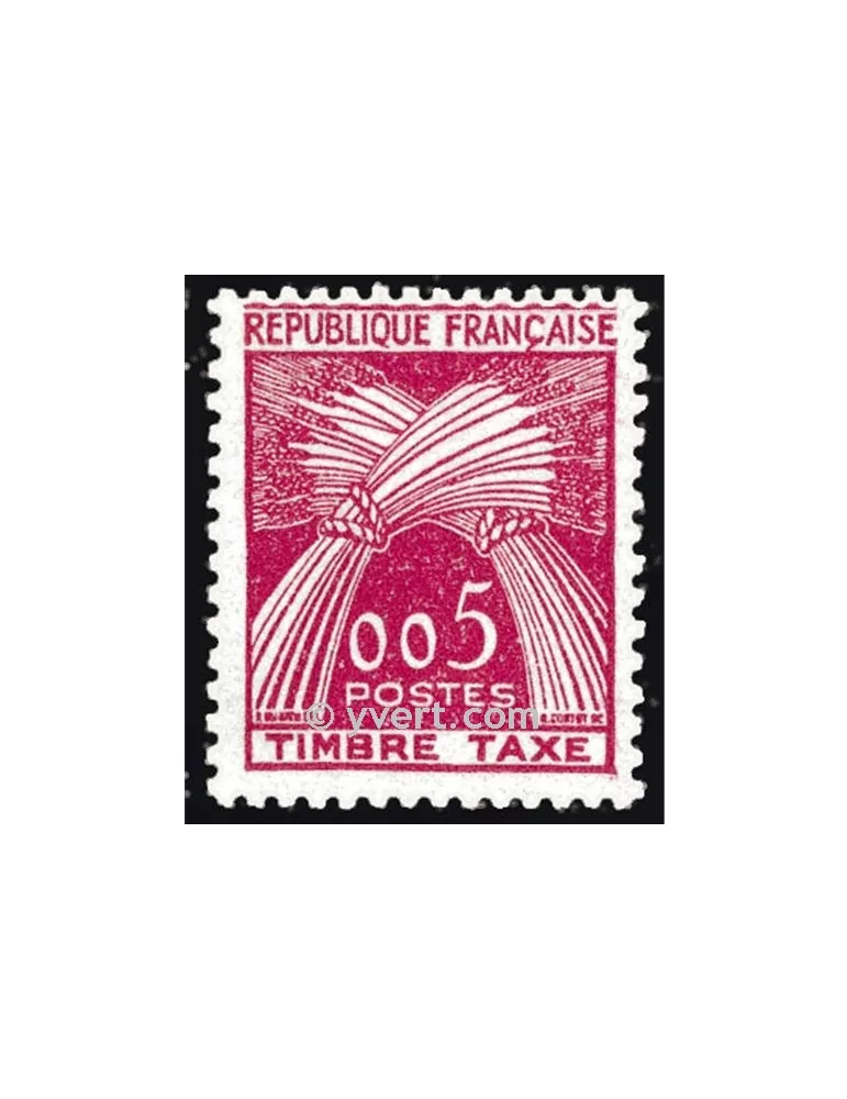n° 90 - Timbre France Taxe