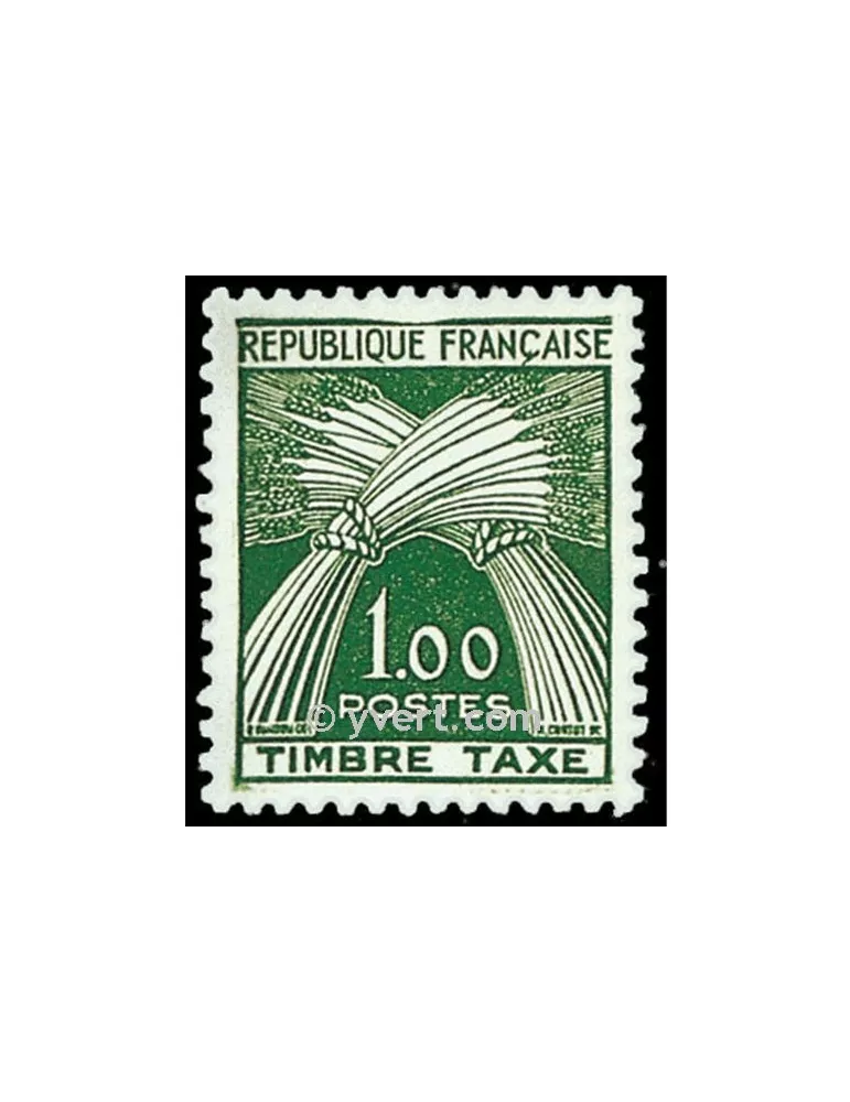 n° 94 - Timbre France Taxe