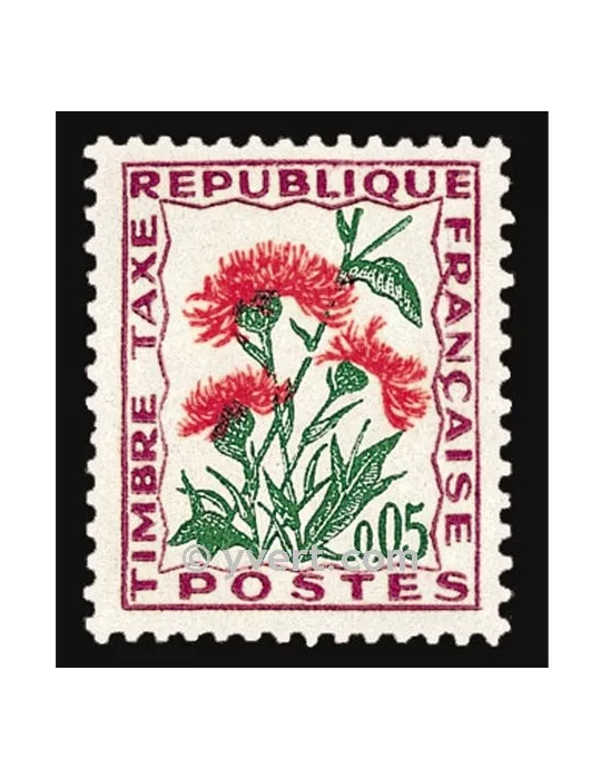 n° 95 - Timbre France Taxe