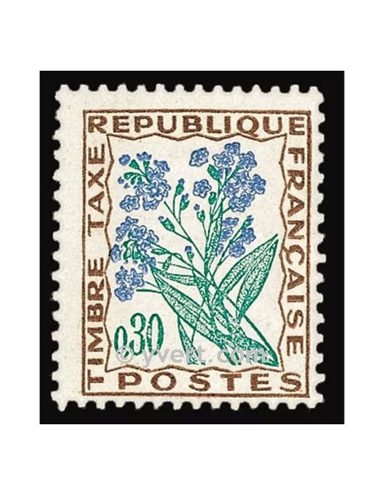 n° 99 - Timbre France Taxe